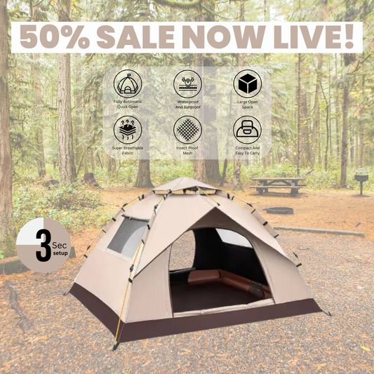 QuickCamp - 3 Second Set Tent